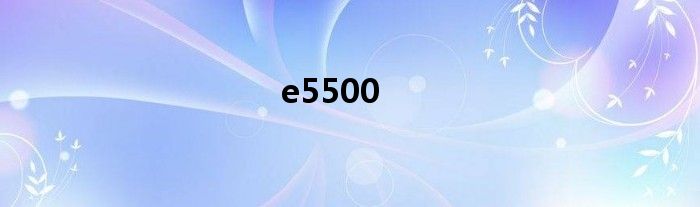 e5500