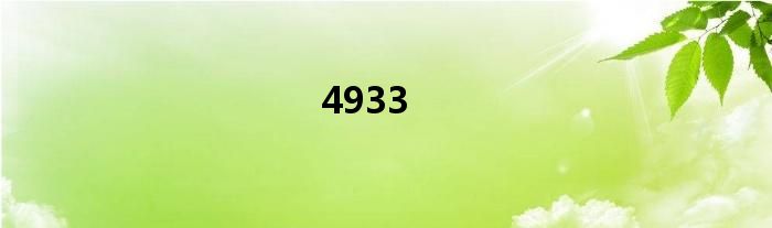 4933