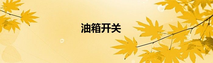 油箱开关