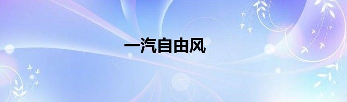 一汽自由风