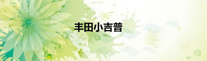 丰田小吉普
