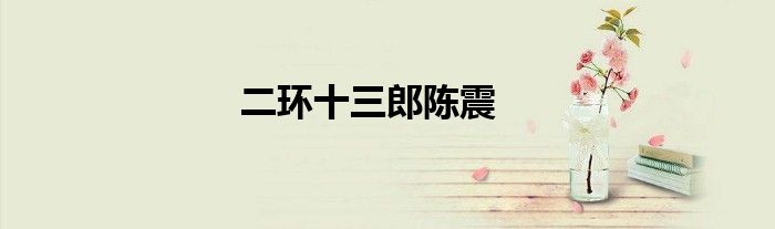 二环十三郎陈震