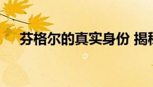 芬格尔的真实身份 揭秘终极秘密守护者